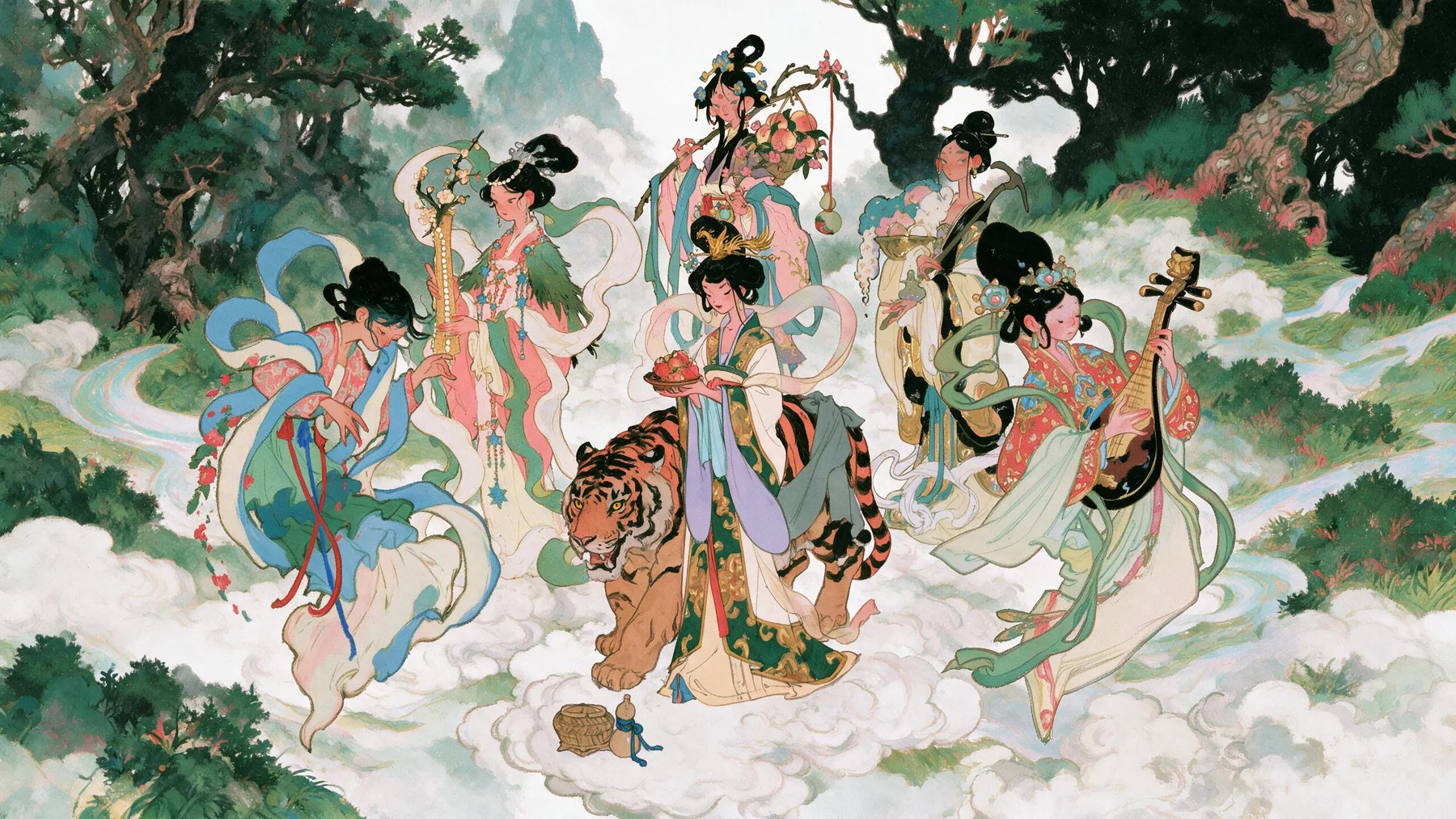 Shanye Youxian visual development 5